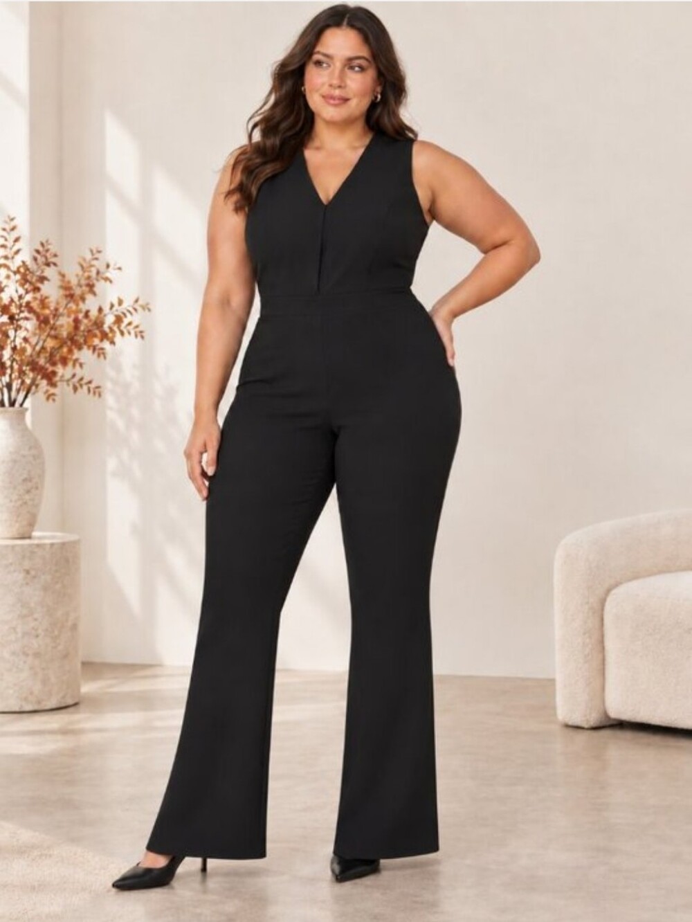 Spanx Perfect Sleeveless Jumpsuit